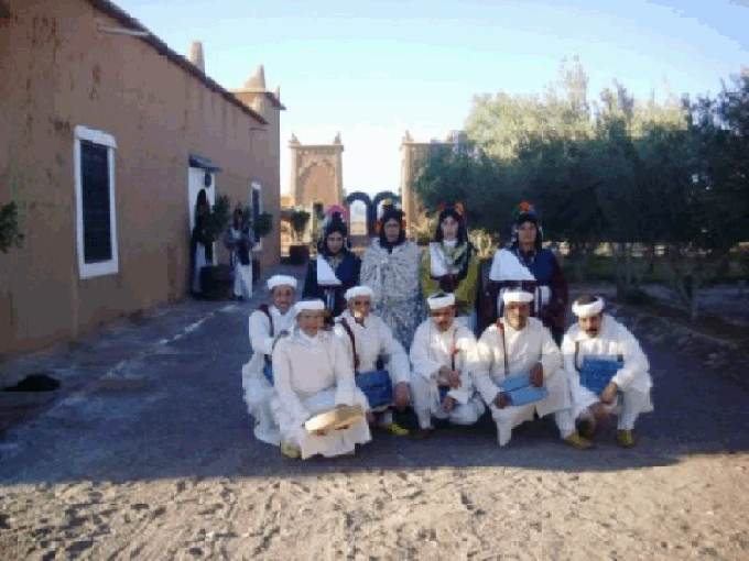 Auberge Ouadjou, Village de Nkob Hotel  province de Zagora Riad  province de Zagora :  loisirs